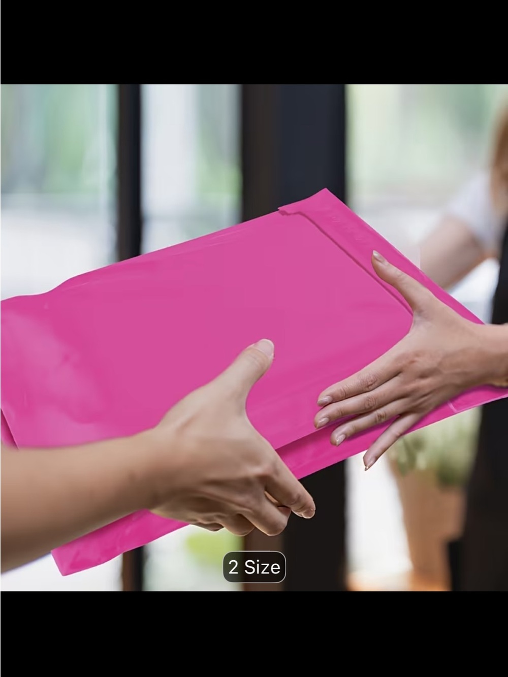 Poly Mailers Lot of 10 XXL Pink 14.5" x 19" Shipping Bags - Picture 4 of 8